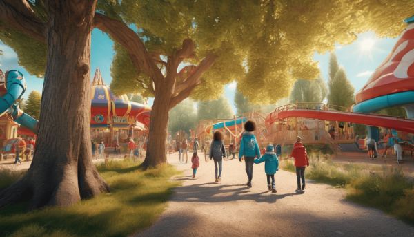 Parc d’attractions Bois des Lutins à Diémoz : loisirs en famille